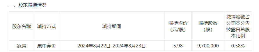 图片来源:公告截图