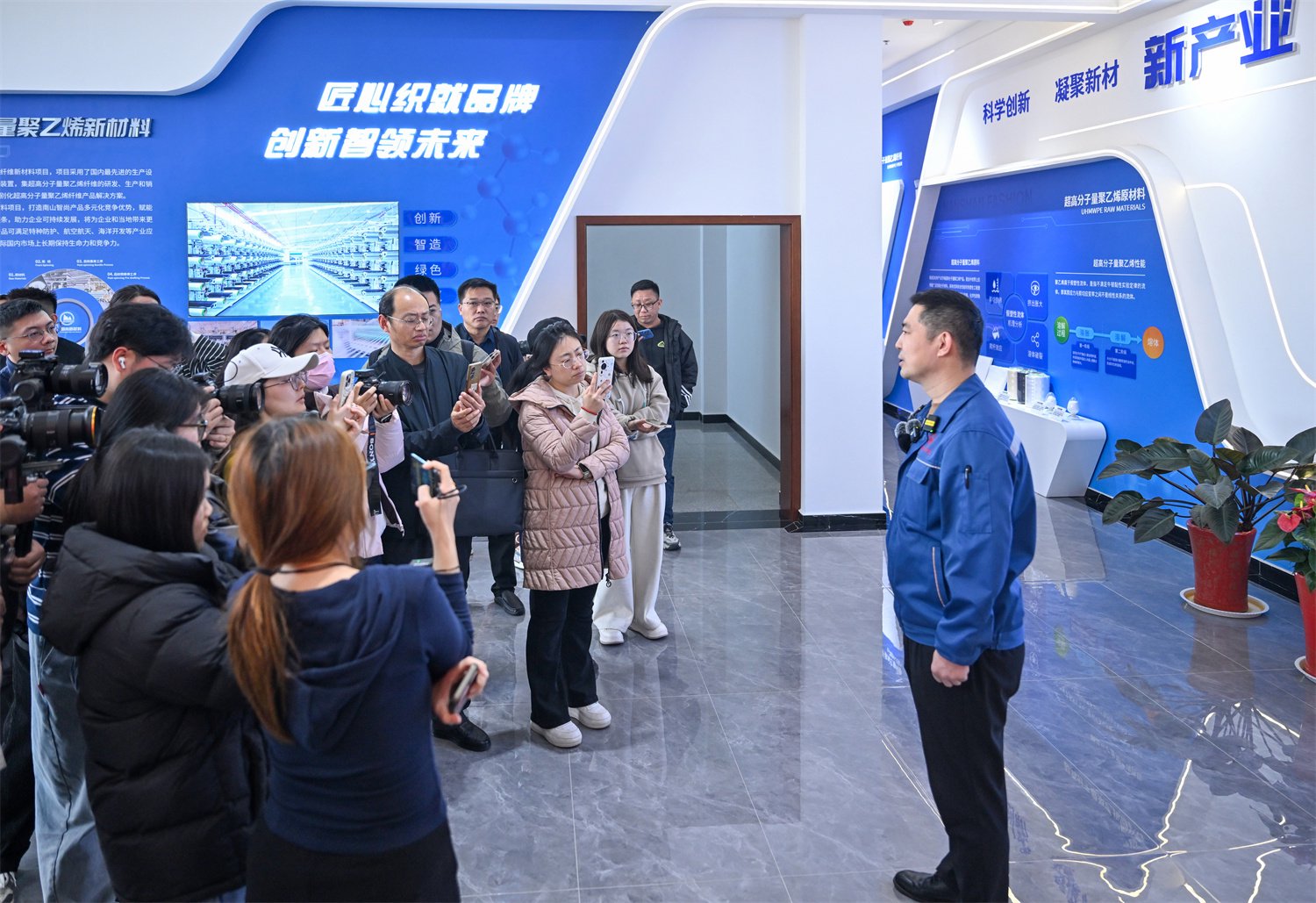 南山智尚超高分子量聚乙烯公司副总经理韩皞