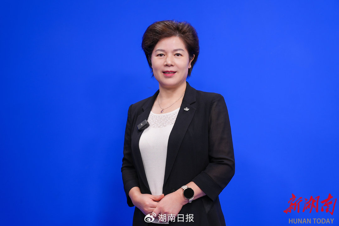 （黄东红委员。 湖南日报全媒体记者  邹尚奇 摄）