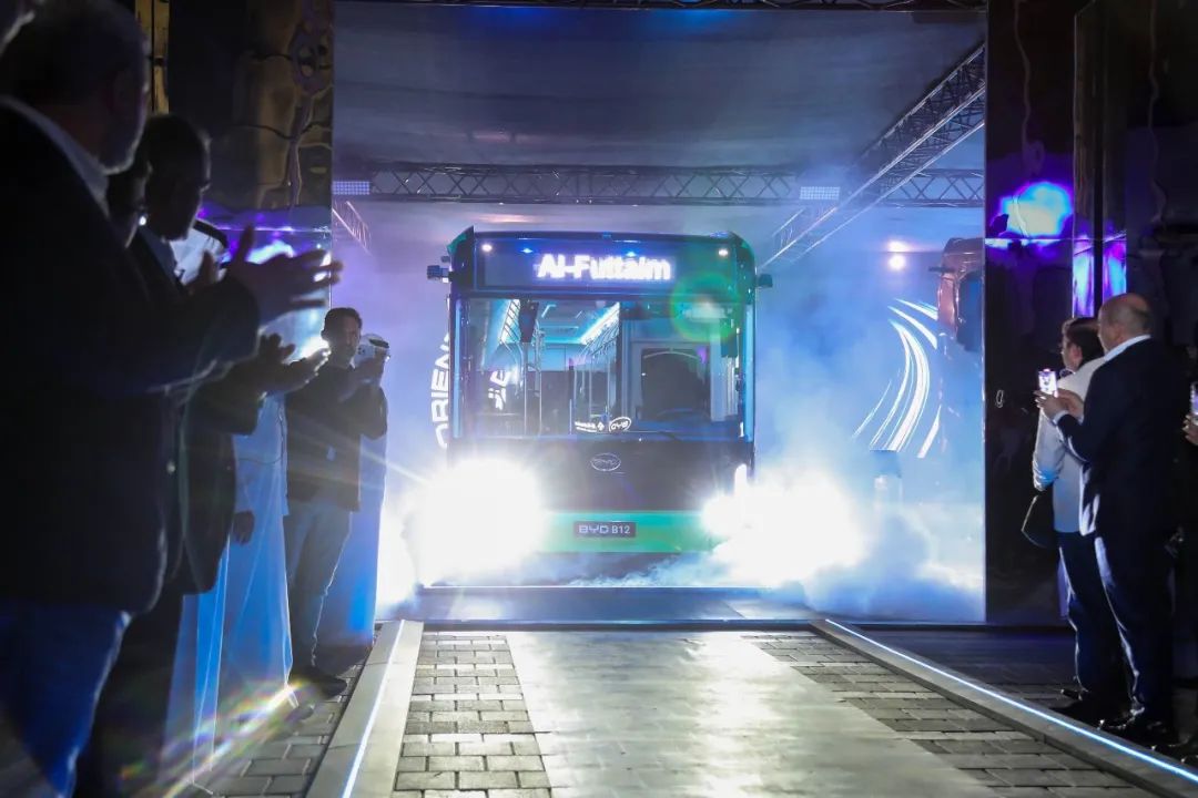 比亚迪新能源商用车突破中东市场！