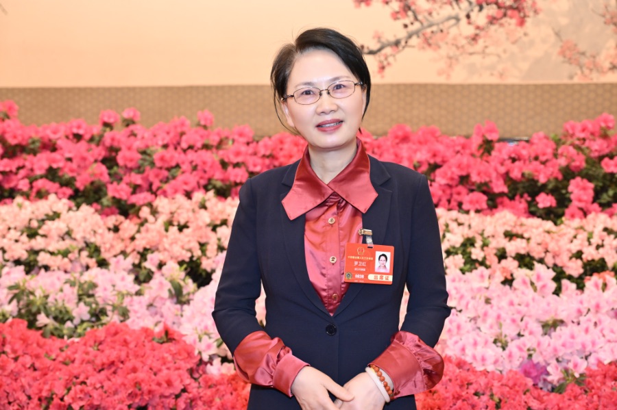 (全国人大代表、杭州市人大常委会副主任、九三学社市委主委罗卫红,图片由受访者提供)