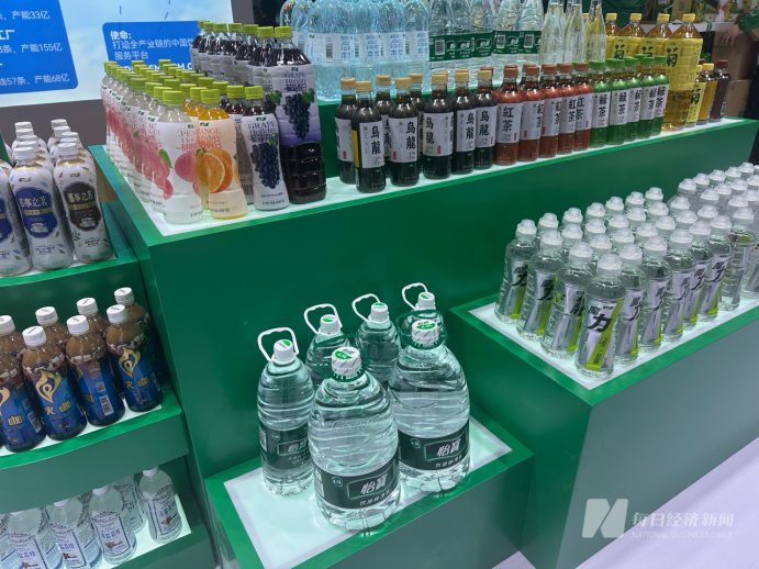 第十三届中国国际饮料工业科技展厂商展台 图片来源:每经记者 范芊芊 摄