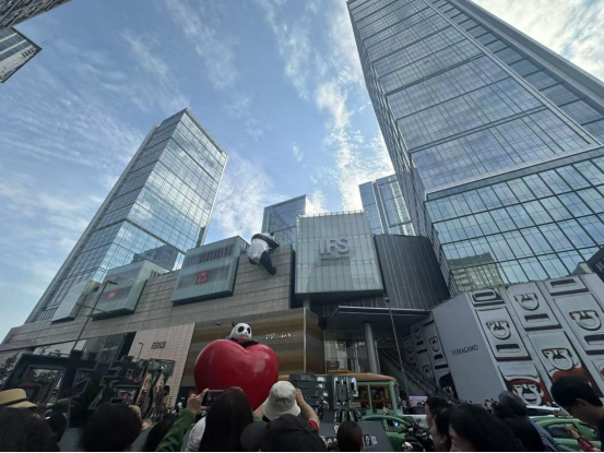 成都IFS实景图。孟双奎/摄