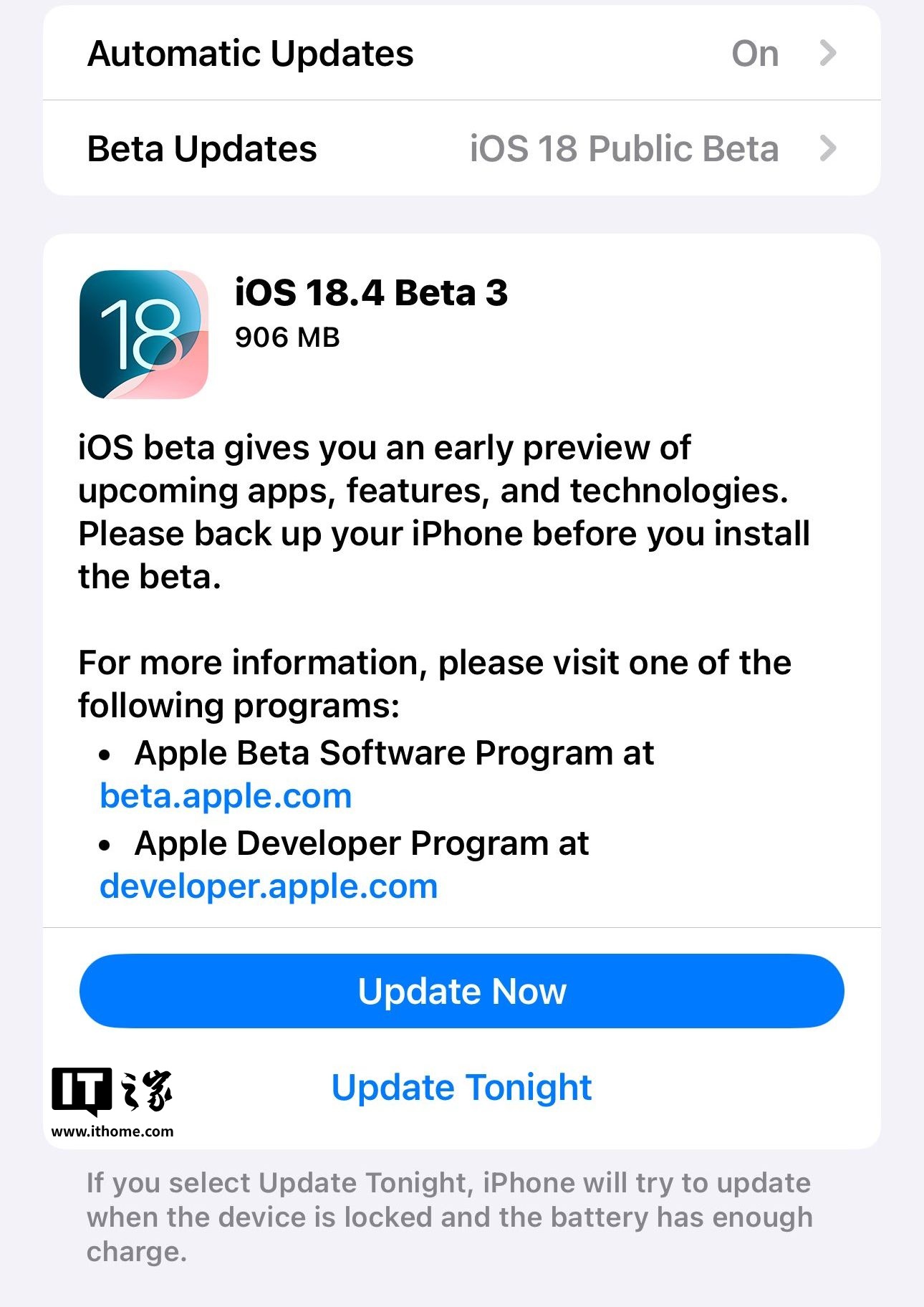 苹果发布 iOS / iPadOS 18.4、macOS 15.4 Sequoia 第 3 个公测版  第2张