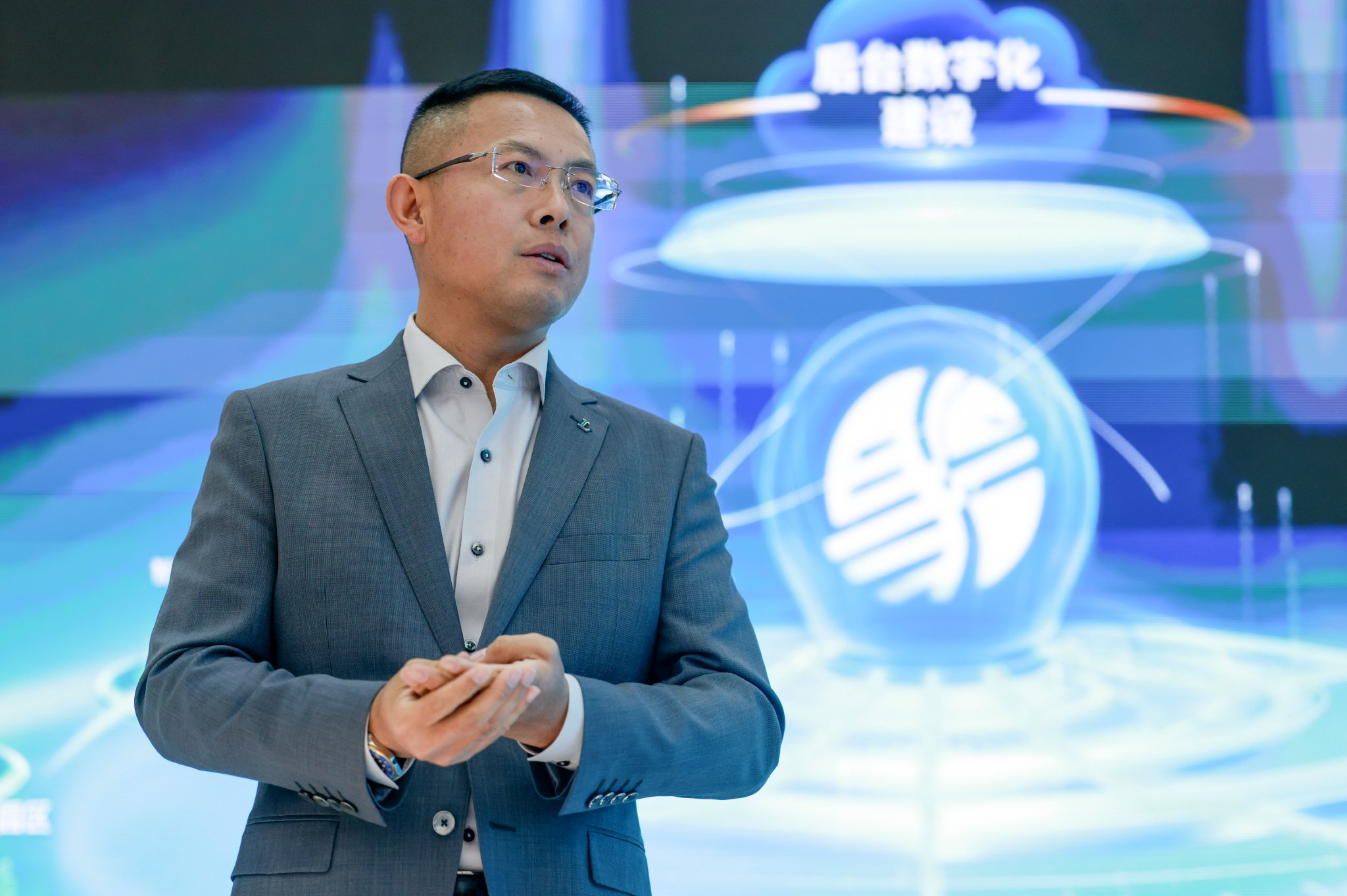 立昂技术股份有限公司总裁周路(记者 王菲摄影)