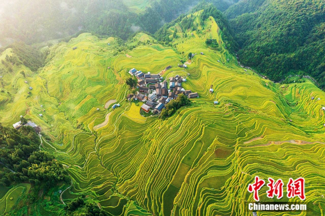 貴州省從江縣加榜梯田。吳德軍 攝