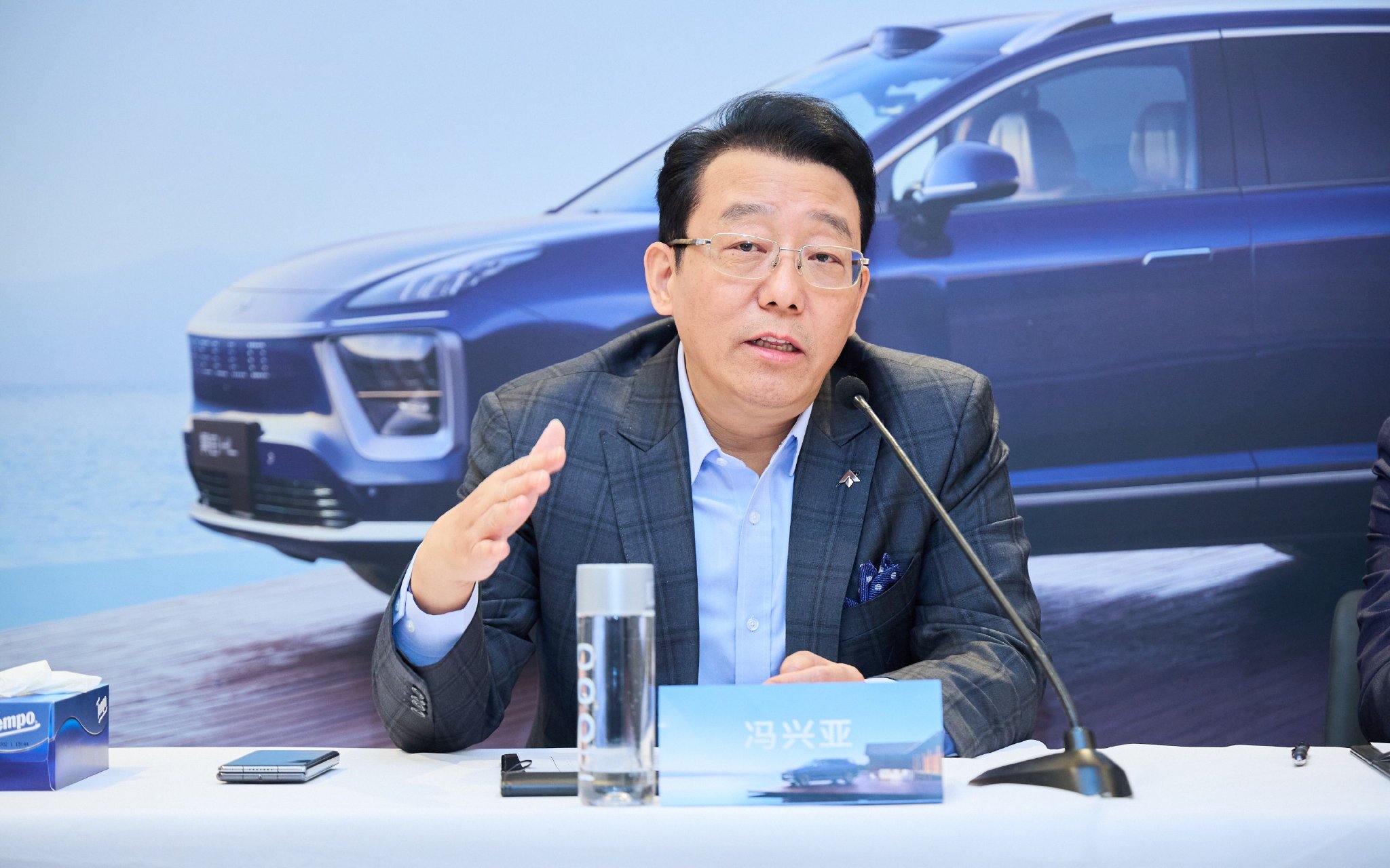 广汽集团董事长冯兴亚。 受访者供图