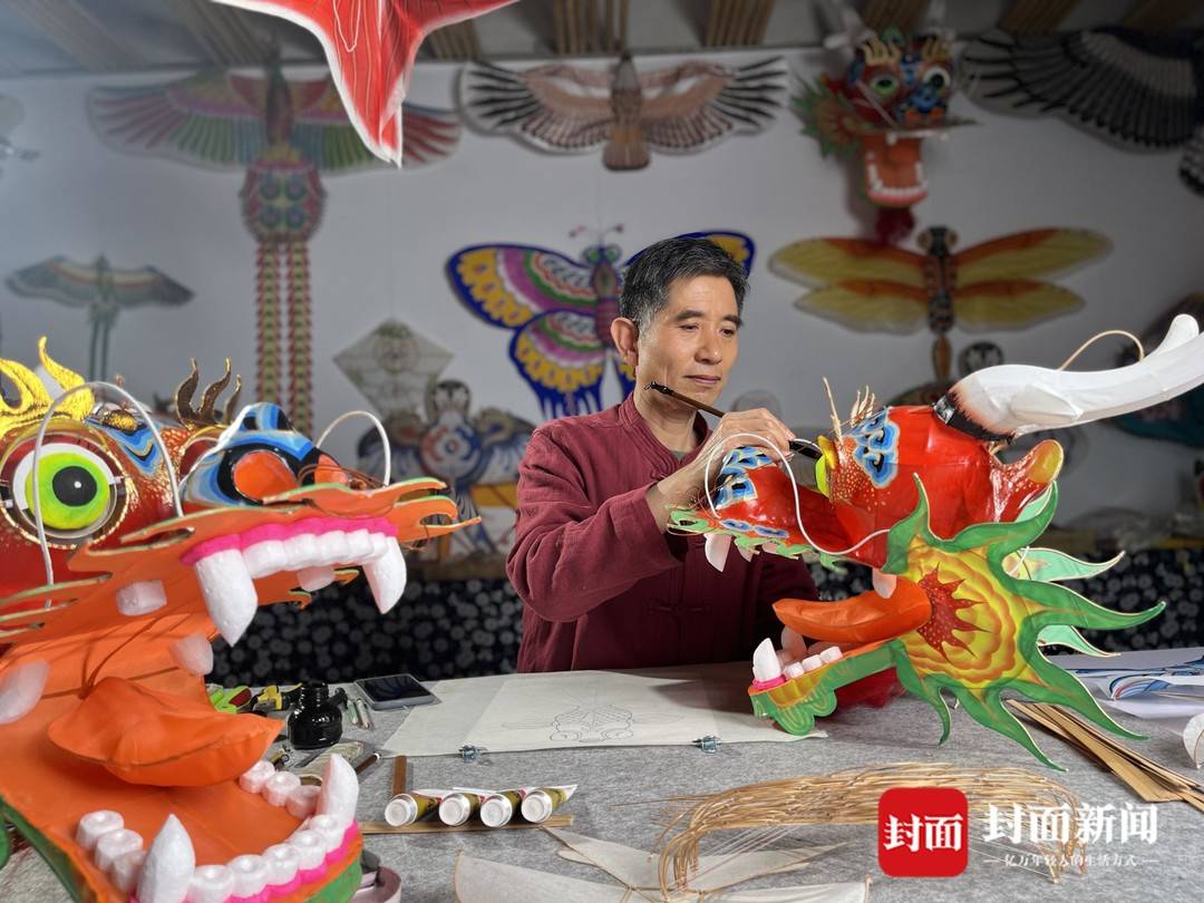 濰坊風箏省級非遺代表性傳承人郭洪利