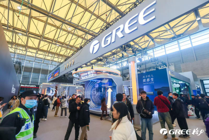 (图为AWE2025格力开展)