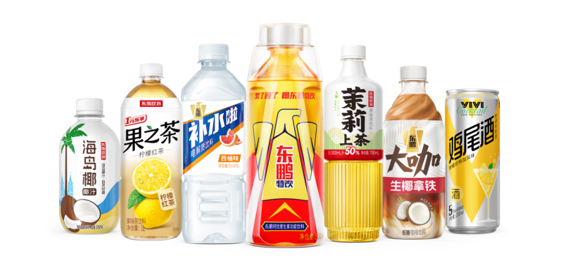东鹏饮料产品家族