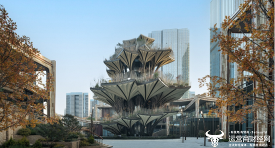 图:西安万象城“生命之树”