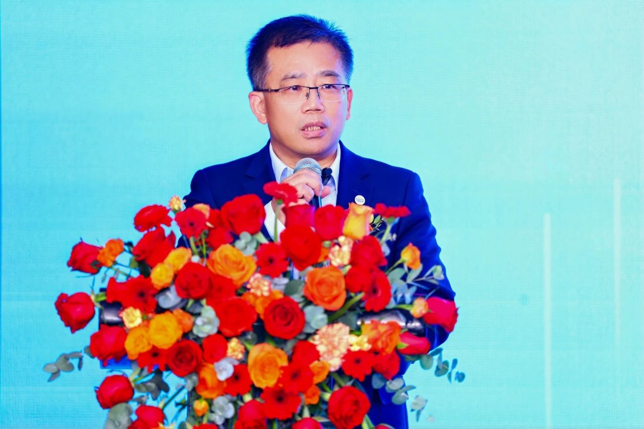 安旭生物董事长兼总经理凌世生出席发布会(图片来源:安旭生物)