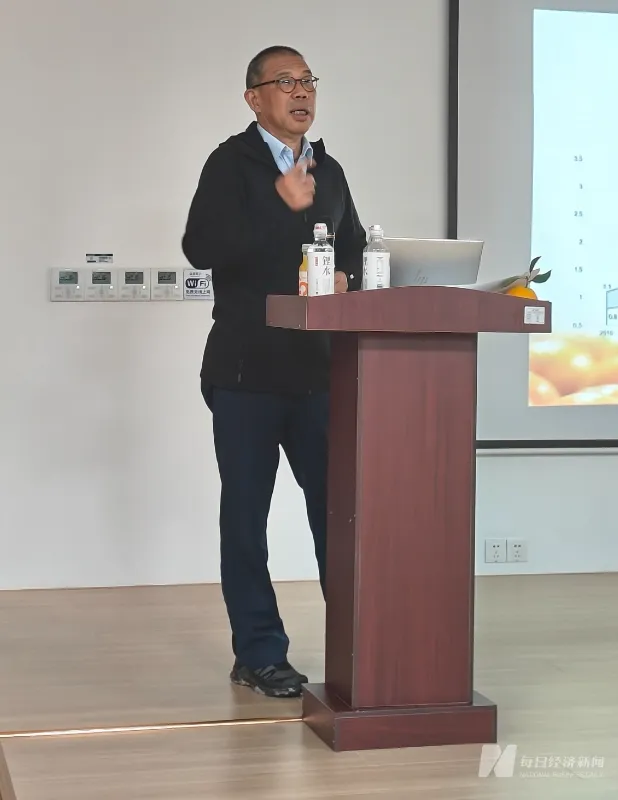 钟睒睒 图片来源:每经记者 叶晓丹 摄