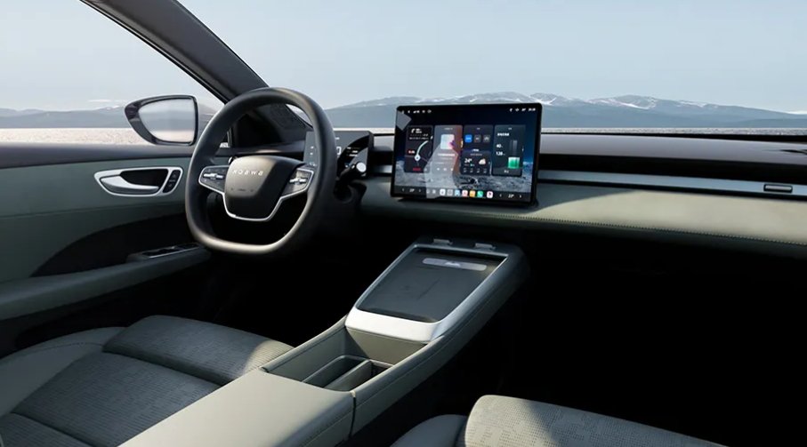 上汽星云纯电架构打造 荣威纯电D6内饰图首发