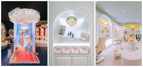 (MELAND活动现场布置图)