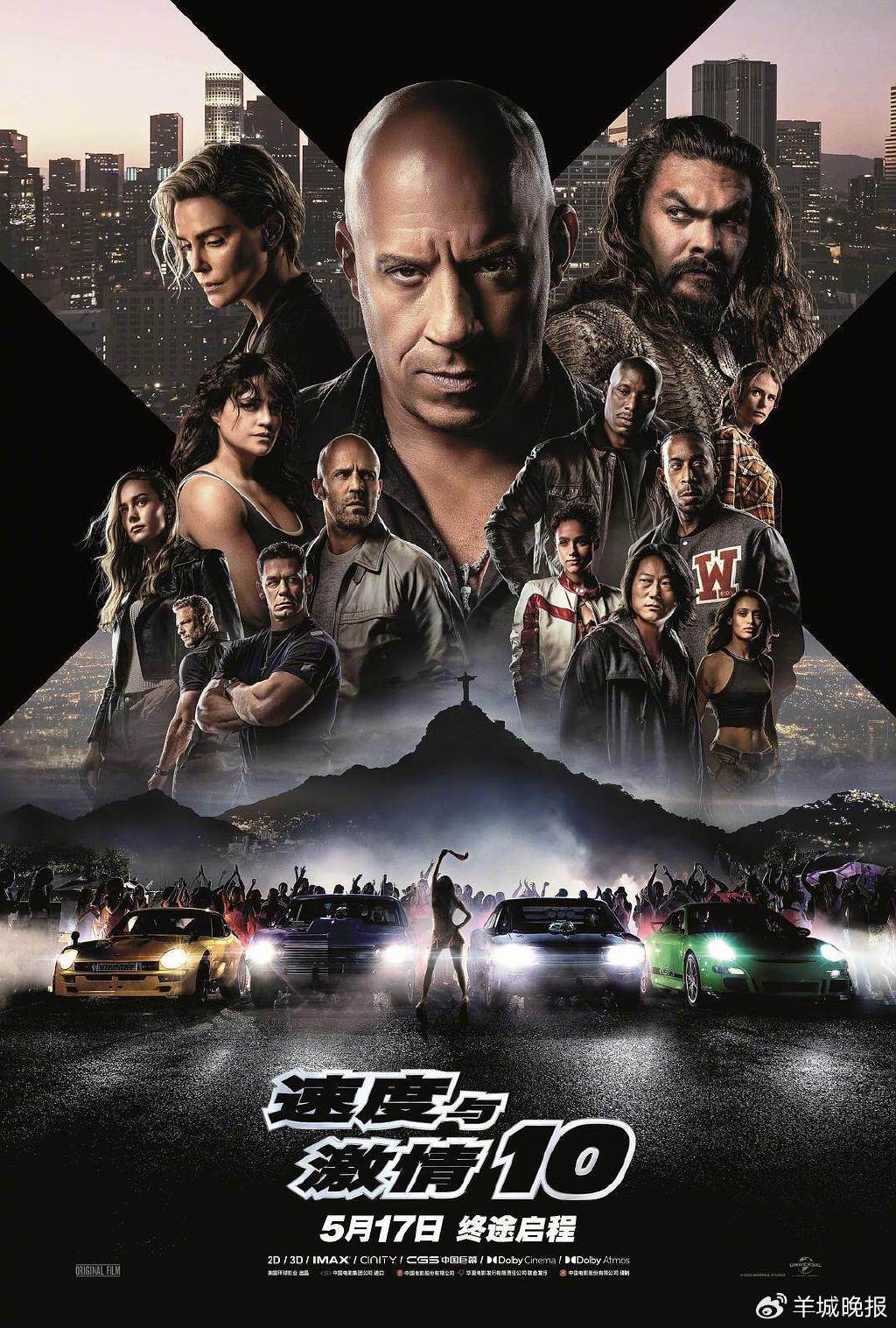 《速度与激情》主系列已在中国上映10部