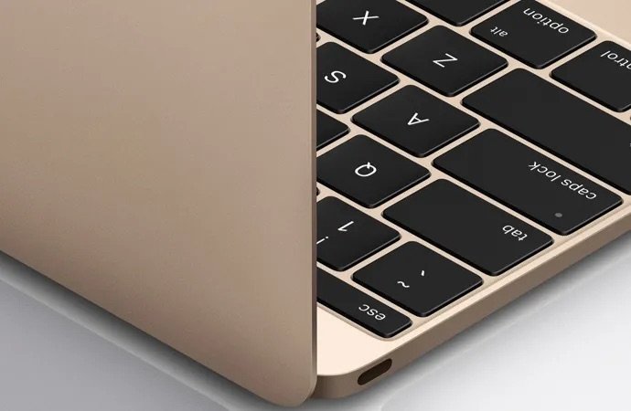 ▲ 12 英寸 new MacBook,只有一个 USB-C 接口