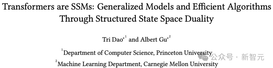 論文鏈接:https://arxiv.org/abs/2405.21060