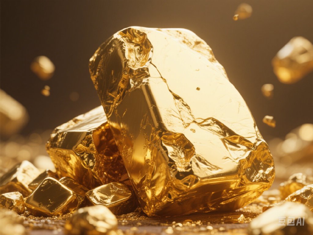 图片由豆包AI生成 提示词：金矿