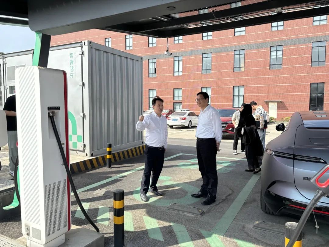 ▲光储充一体化充电站
