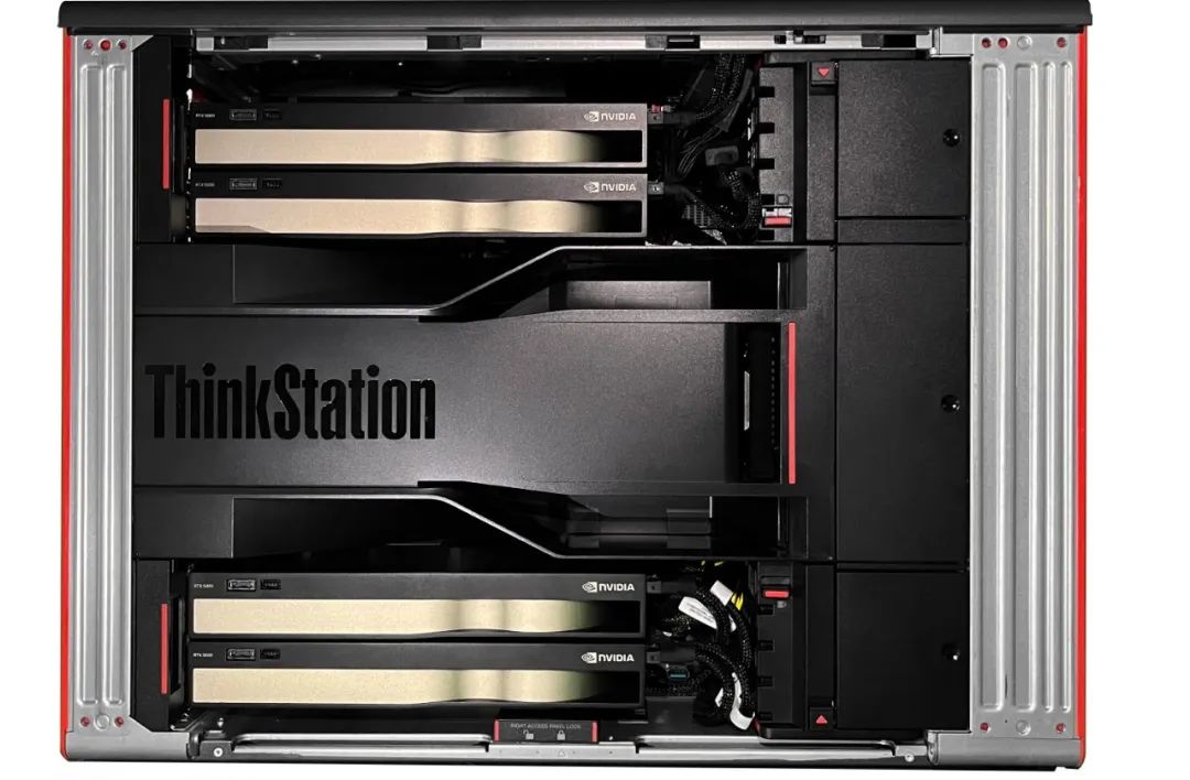 △搭載 NVIDIA RTX™ 5000 Ada (32GB)的企業 AI 工作站