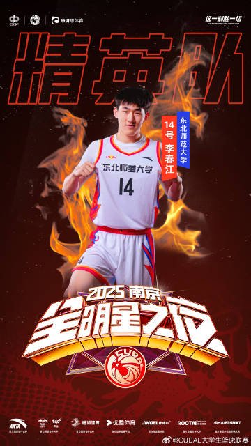 2025年CUBAL全明星巡礼：东北赛区最强锋线得分手—李春江
