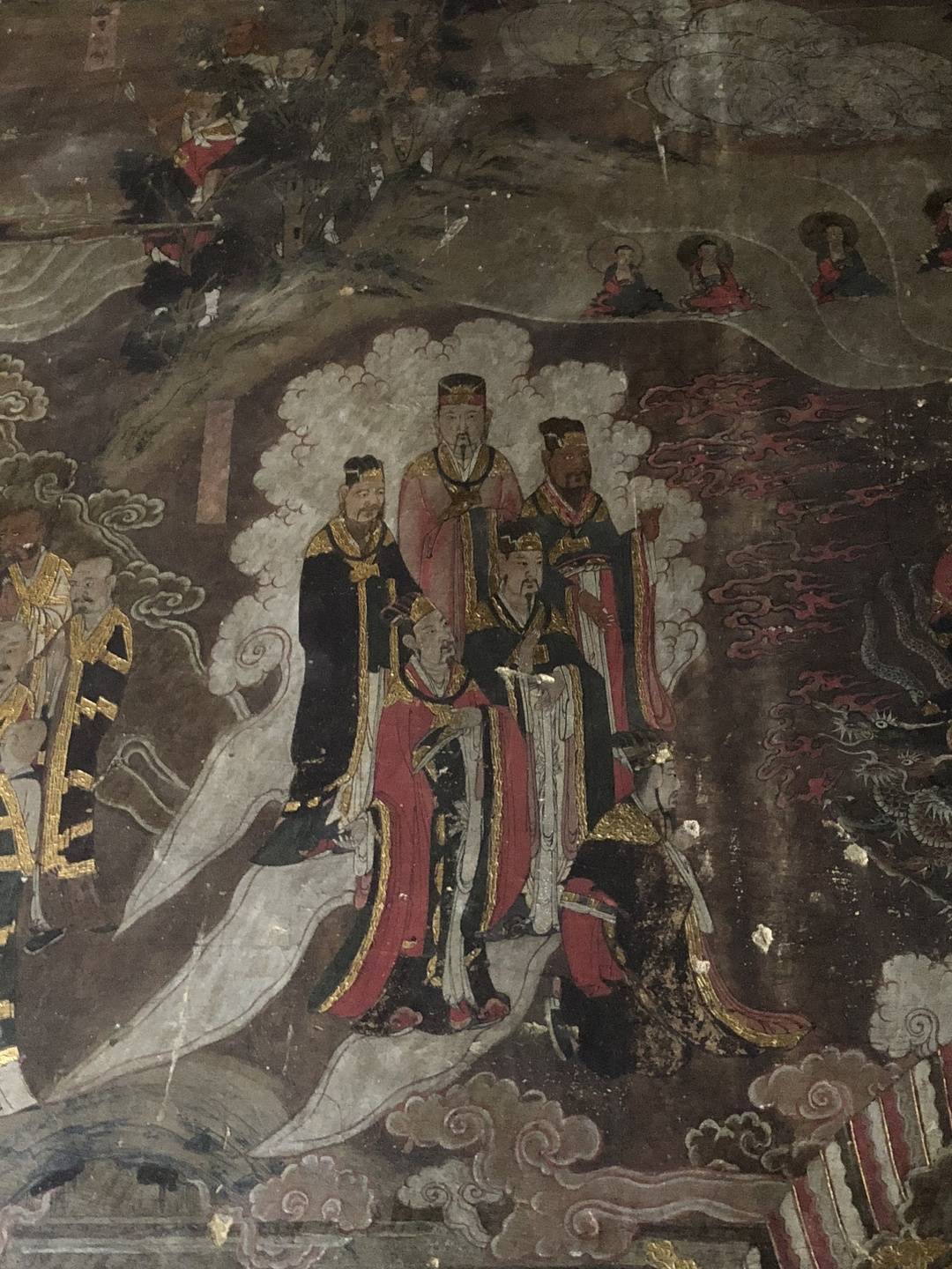 劍閣覺苑寺壁畫（四川省文物考古研究院供圖）