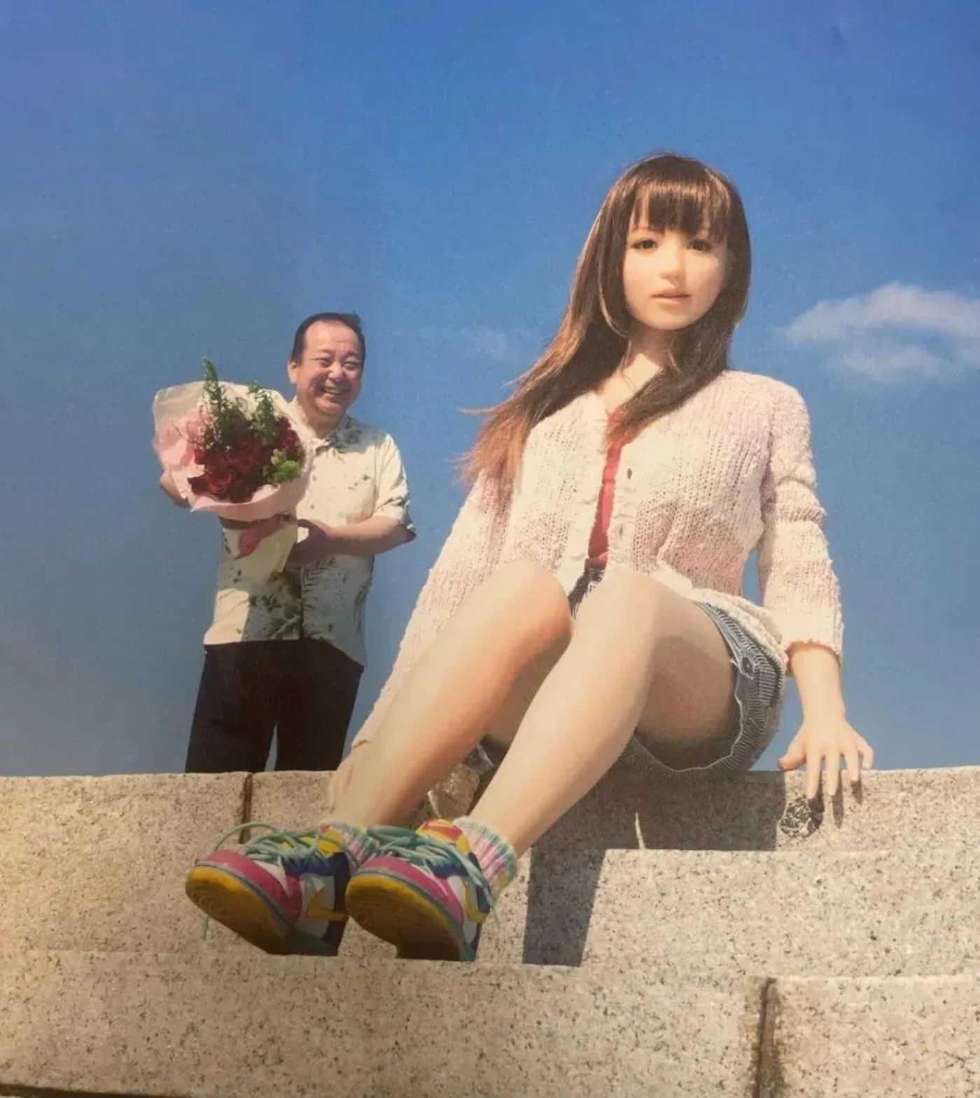 日本著名情趣娃娃愛好者中島千滋曾經多次被媒體報導