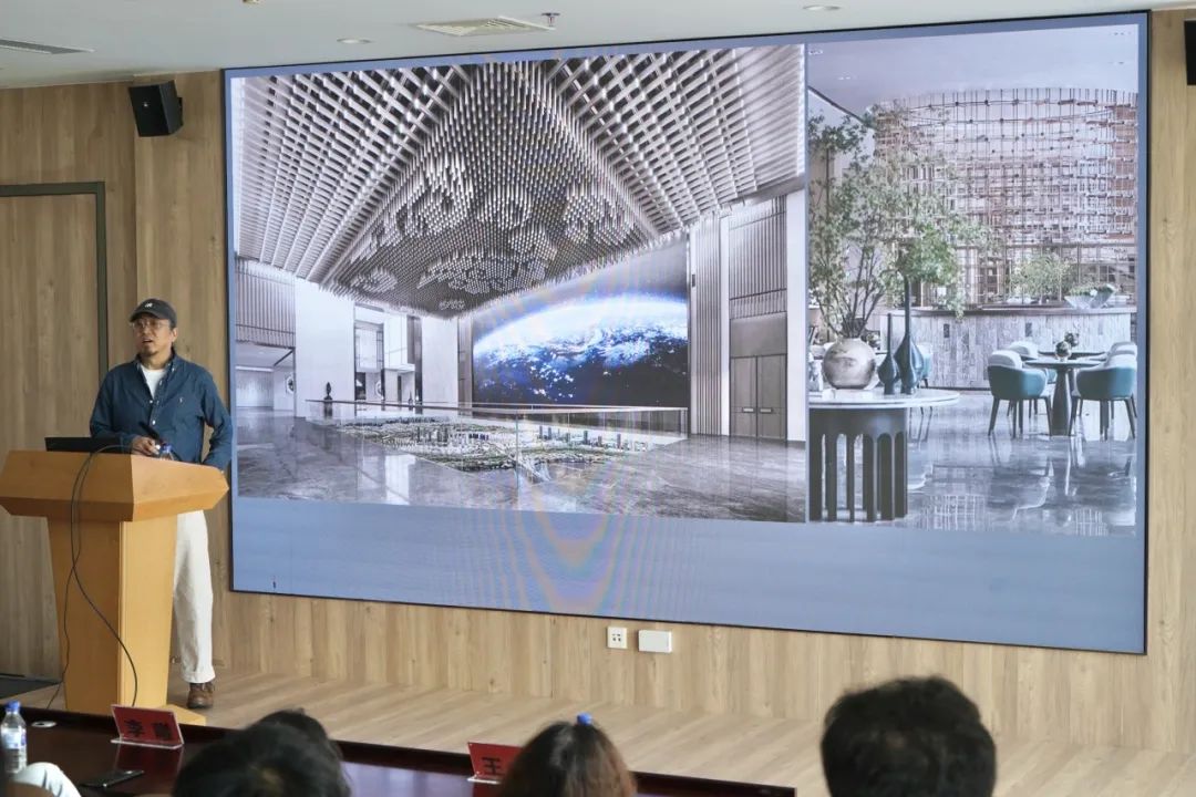 图:空间进化(北京)建筑设计有限公司创始人关天颀为名匠设计师授课