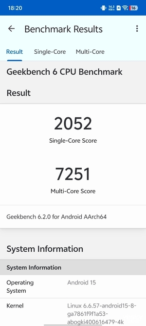 安兔兔與GeekBench跑分成績