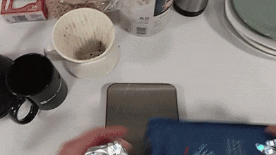 Satori 系統自動識別用戶稱重 11 g 咖啡的展示