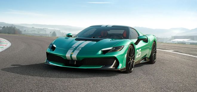 法拉利发布296 Speciale插电混动超跑：更轻、更强，零百2.8秒