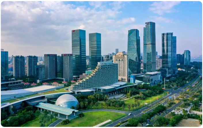 建发股份所在的会展北片区