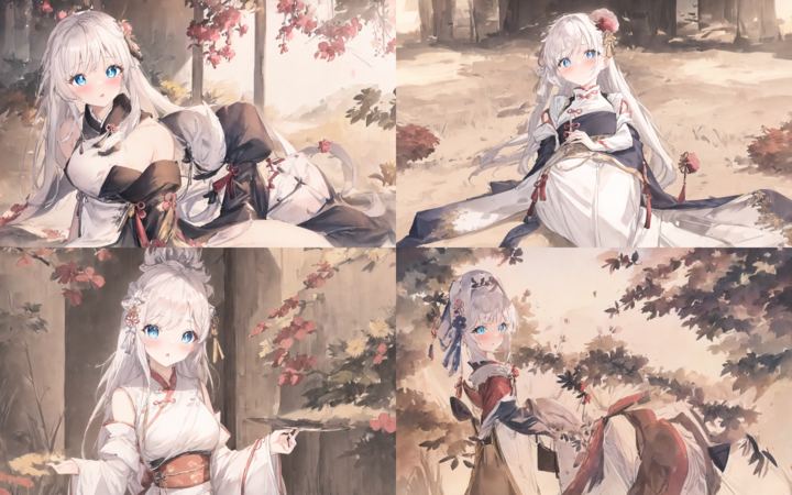 ▲ 一次生成 4 张,翻车概率倍增