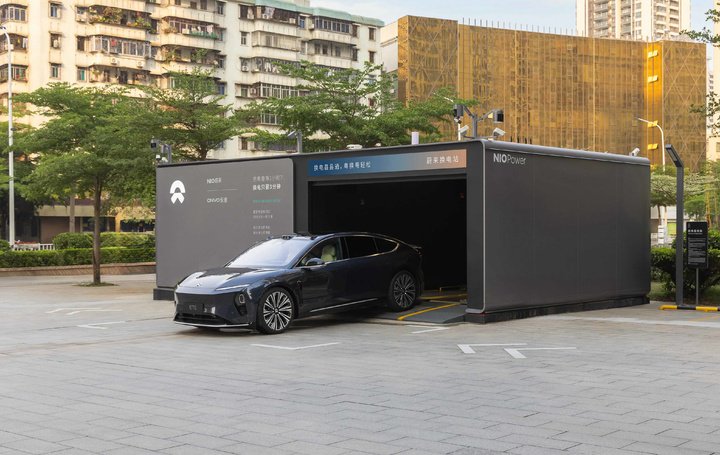 ▲ 湛江赤坎御景名城换电站