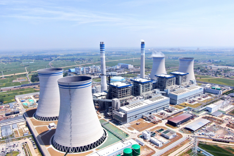 图为潘集电厂二期