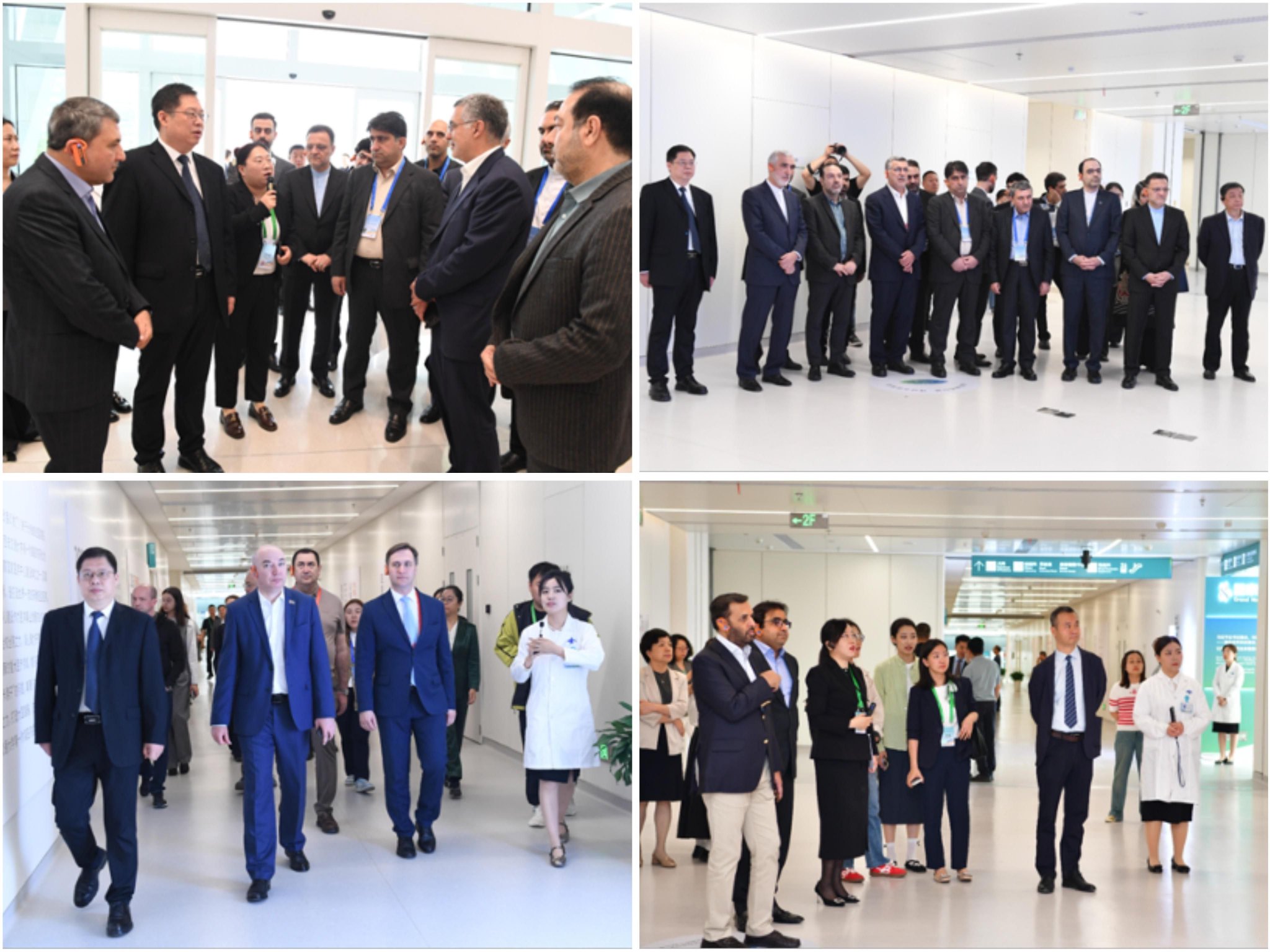 上海合作组织部分成员国代表团参访西安交大一附院
