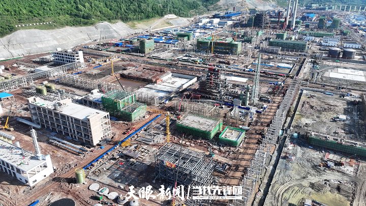 贵州瓮福江山新材料及电子化学品项目。企业供图