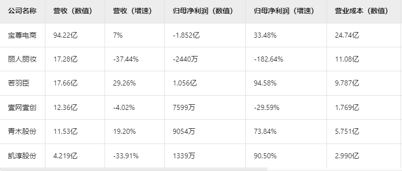 营利表现分化明显 电商代运营上市公司2024年报出炉(图1)