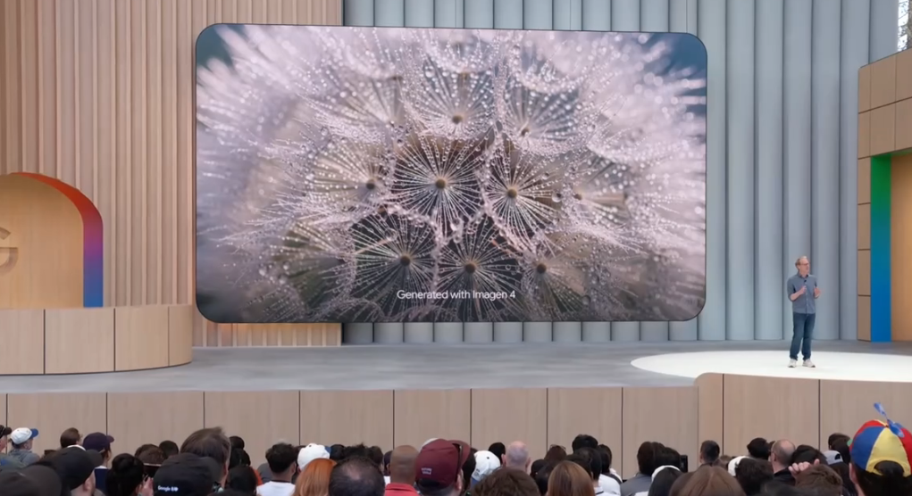 此外,Imagen 4 可以更好地生成文字、排版设计,比如下方的海报: