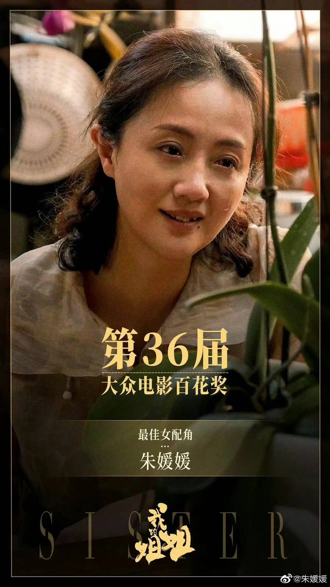 朱媛媛的作品海報(圖來自朱媛媛微博)