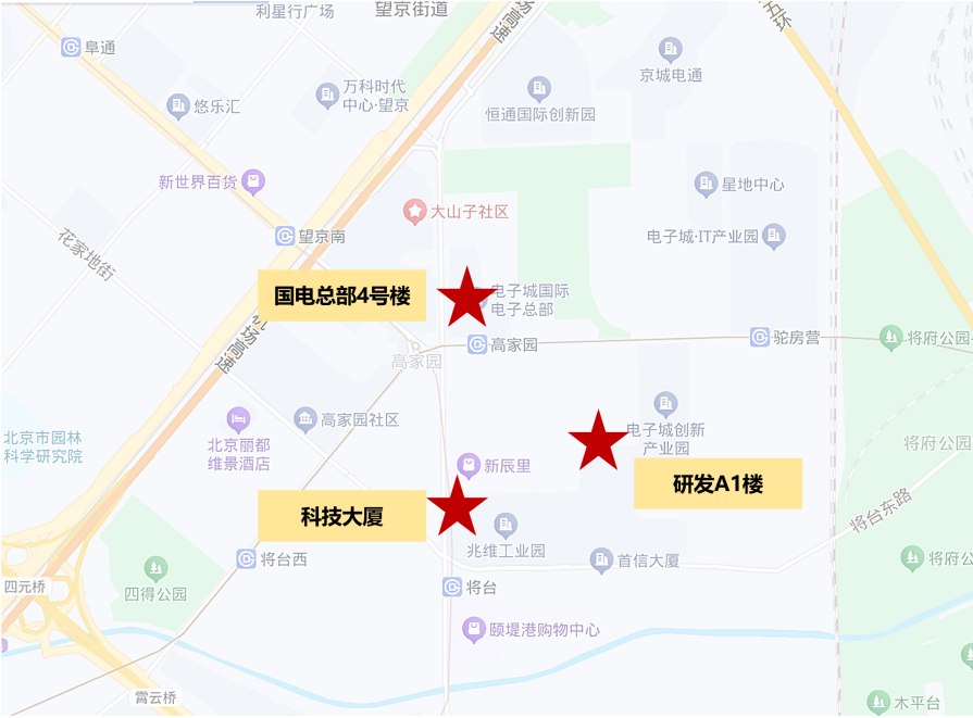 项目区位图(图片来源:电子城)