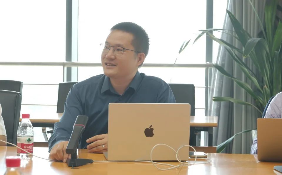 ▲ 汉得数智事业部总经理曹正炎