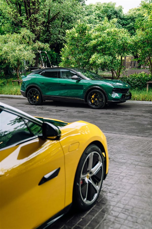 莲花跑车上线专属绿色车漆：如有雷同 绝非巧合