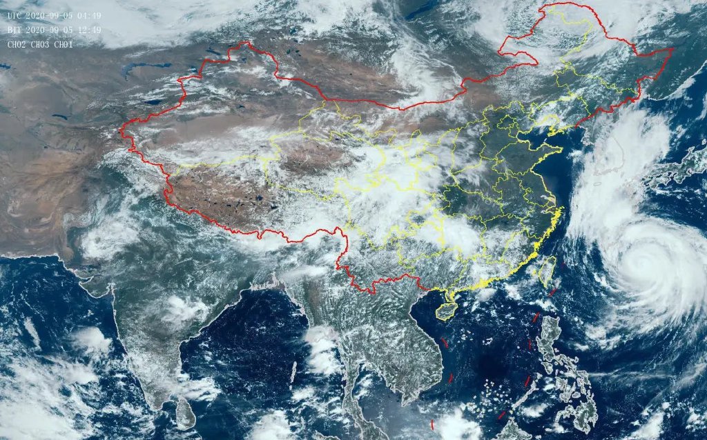 2020年第10号台风“海神”