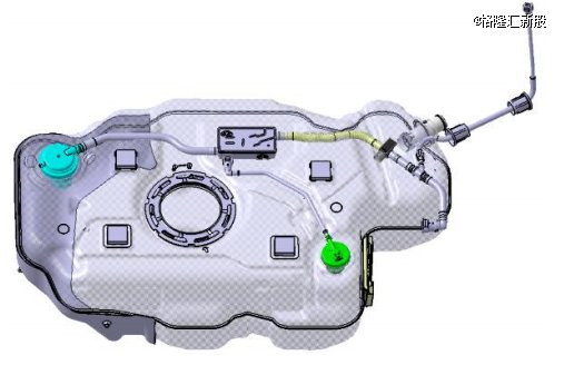 常压塑料燃油箱总成，来源：招股书