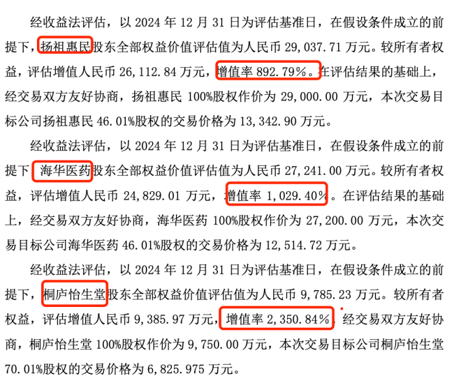 (截图来自收购公告)