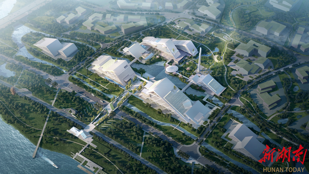 湘江科学城效果图。（湘江科学城项目方供图）