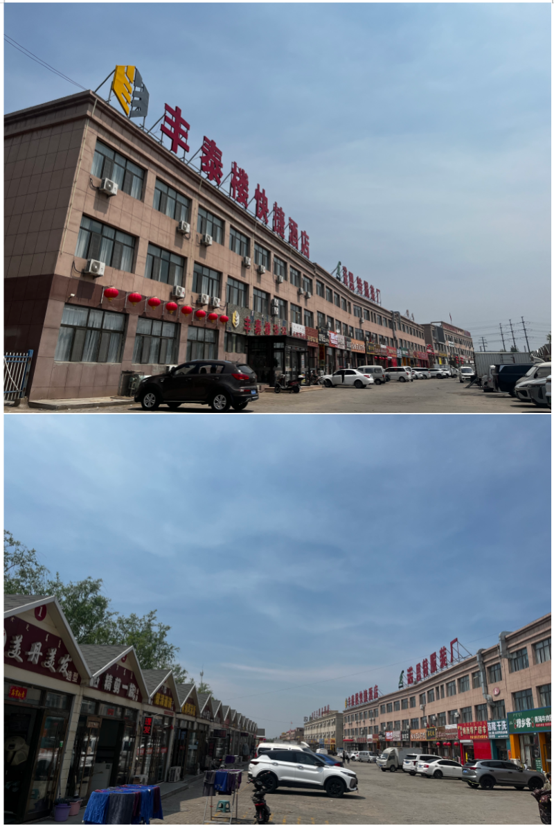 图注：园区附近商业街/李佳佳摄