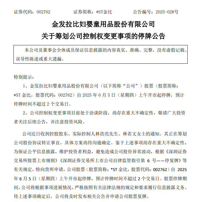 来源:公司公告